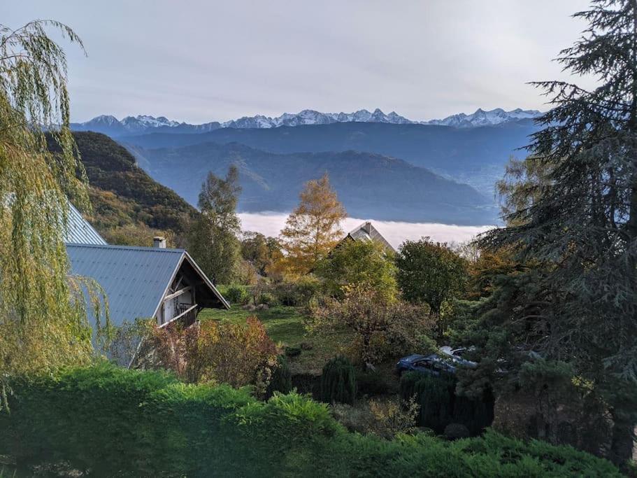 Maison Familiale En Montagne Avec Vue Merveilleuse Sur Le Massif De Belledonne Saint-Bernard  Екстериор снимка