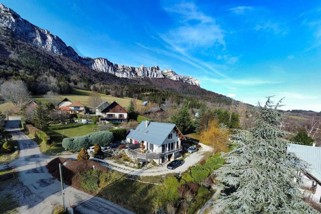 Maison Familiale En Montagne Avec Vue Merveilleuse Sur Le Massif De Belledonne Saint-Bernard  Екстериор снимка