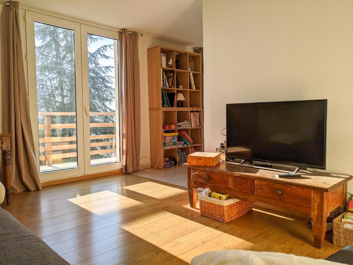 Maison Familiale En Montagne Avec Vue Merveilleuse Sur Le Massif De Belledonne Saint-Bernard  Екстериор снимка